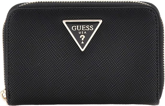 GUESS Porte-monnaie Laurel SLG Medium Zip Around Wallet Black Noir