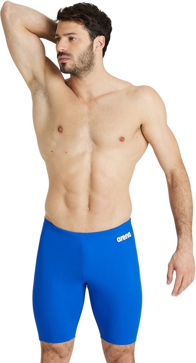 ARENA | M Team Swim Jammer Solid royal - white (Maat - 90) — afbeelding 3