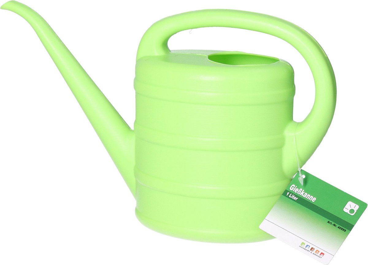 Gieter - kunststof - groen - 1 liter — cadeau in Cadeau-ideeën - foto 2