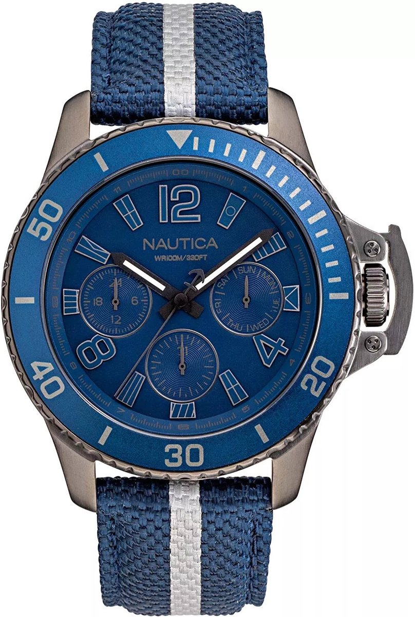 Nautica Bayside NAPBSF919 horloge - Mannen