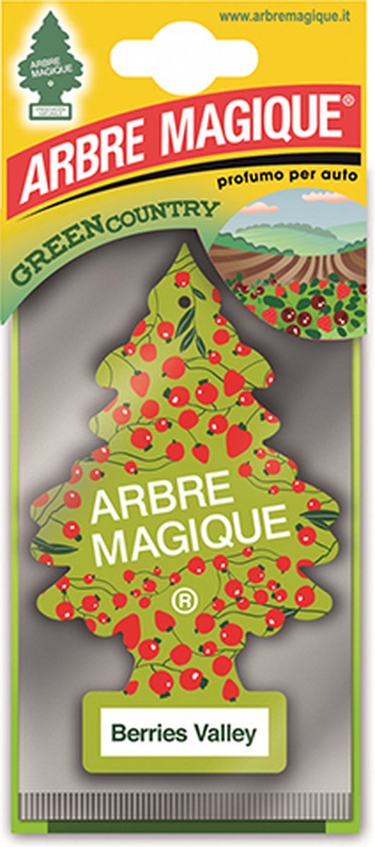 Goedkoopste Arbre Magique Luchtverfrisser Berries Valley - bessen