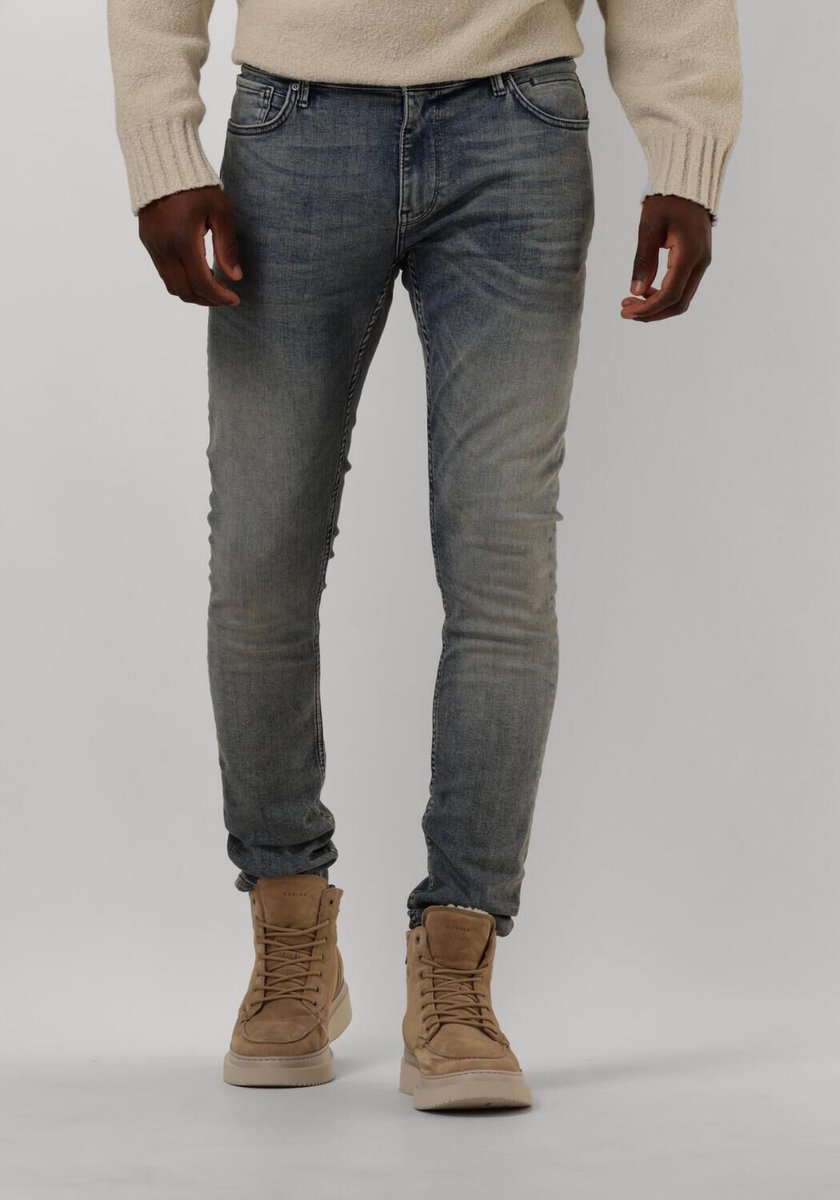 PURE PATH The Jone Jeans Heren - Broek - Blauw - Maat 32