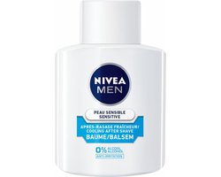 NIVEA Men - Aftershave Balsem Sensitive Cooling - 6 x 100 ml - Voordeelverpakking