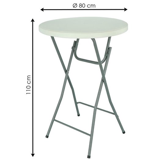 vidaXL Bartafel 50x50x110 cm massief grenenhout, statafel, keukentafel, partytafel, hoge tafel, keukenbar, bistrotafel, bar tafel, hoge eettafel