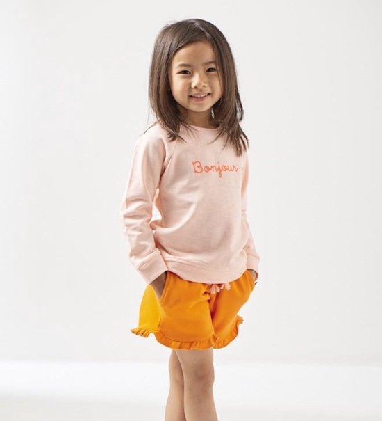Little Label raglan sweater meisjes - light pink | bol.com