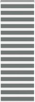 vidaXL - Zebra - store enrouleur - 75x200 - cm - largeur du tissu - 70,9 - cm - gris foncé
