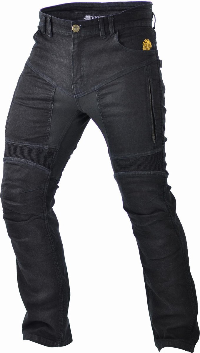 Trilobite 661 Parado Regular Fit Men Jeans Black Level 2 - Maat 32 - Broek