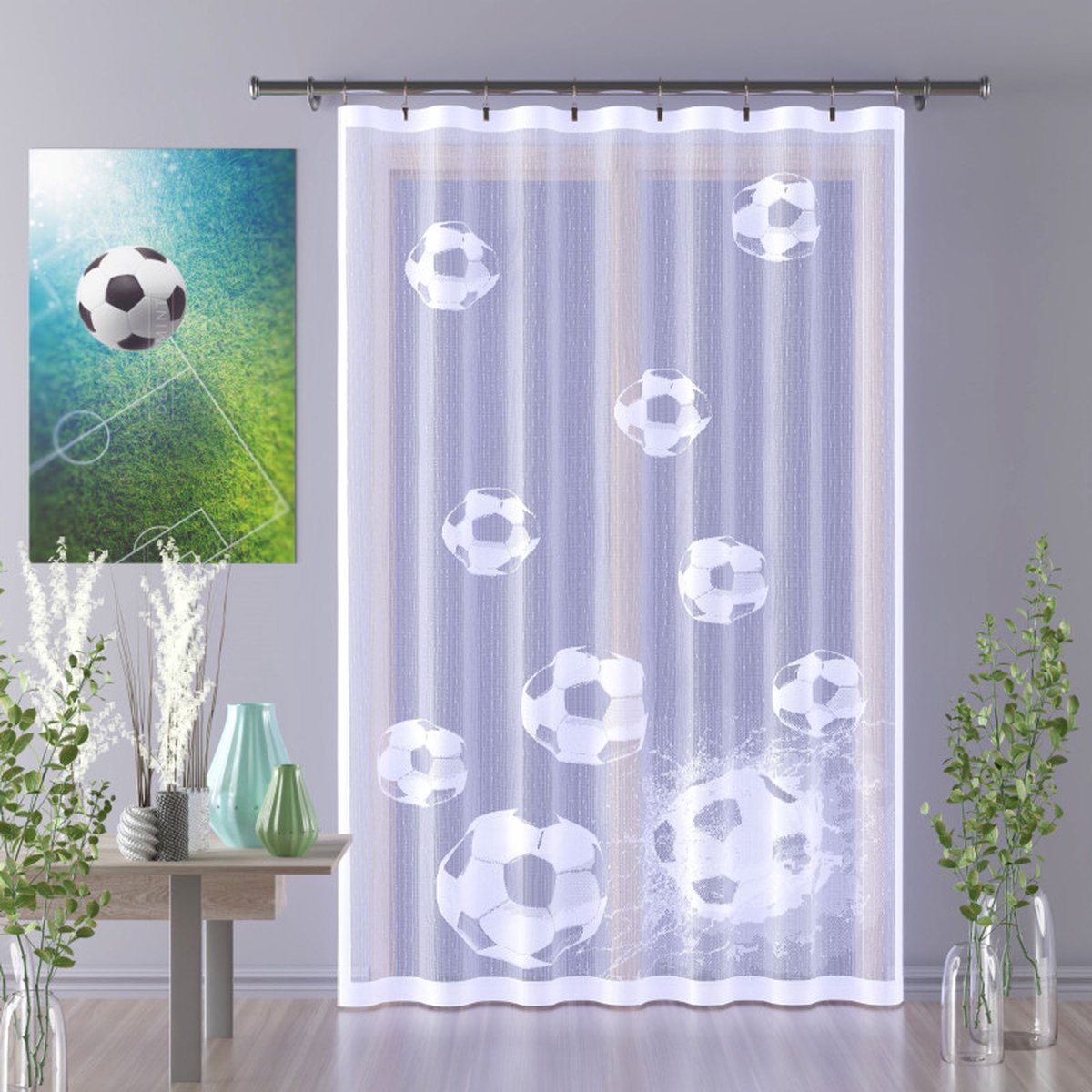 Wisan Black Vice Versa -100 x 165 cm, Jacquard paneelgordijn, gordijn curtains it- 100 x 165 cm wit