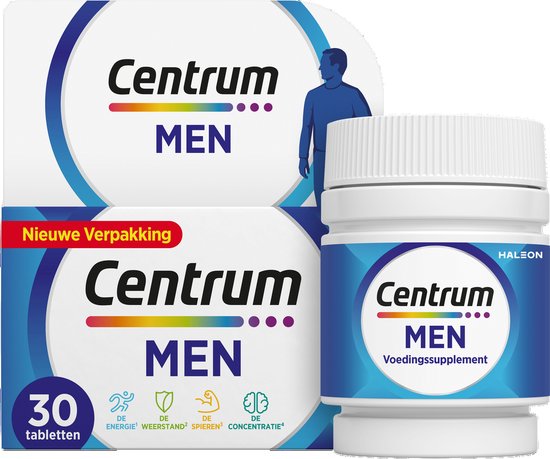 Centrum - Men - Multivitaminen - Tabletten - 30 stuks