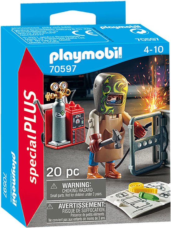 PLAYMOBIL Special Plus Lasser met uitrusting - 70597