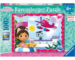 foto van Ravensburger puzzel Gabby's Dollhouse - Legpuzzel - 100 XXL stukjes