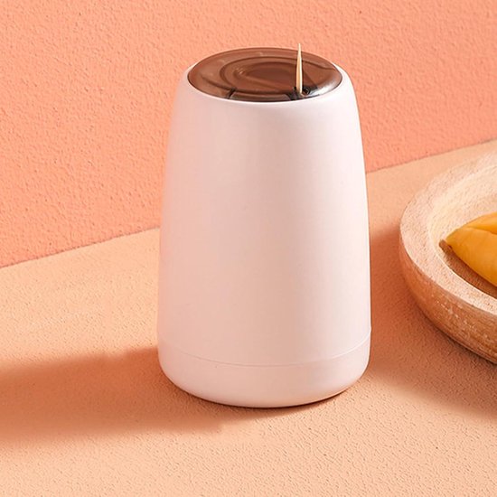 Pop-up tandenstokerhouder Innovatieve 304 roestvrijstalen tandenstokerhouder Dispenser Automatische tandenstoker Opbergdoos Dispenser voor thuisrestaurant Pop-up tandenstokerhouder Innovatieve 304 roestvrijstalen tandenstokerhouder Dispenser Automatische tandenstoker Opbergdoos Dispenser voor thuisrestaurant