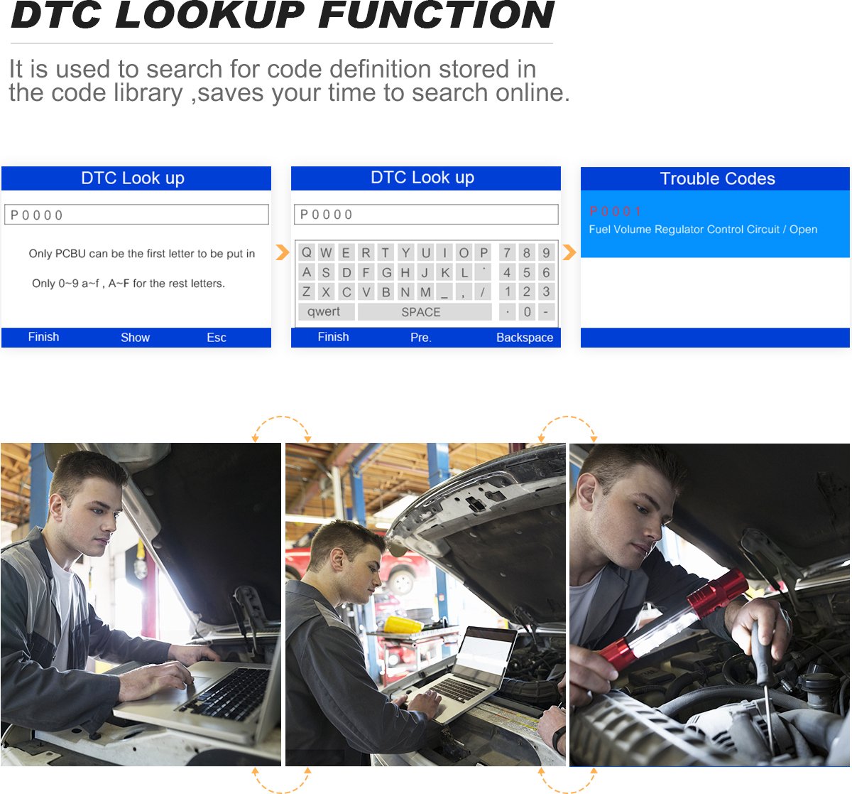 Autel Autolink AL519 scanner - OBD2 diagnose - levenslang gratis update thumbnail 8