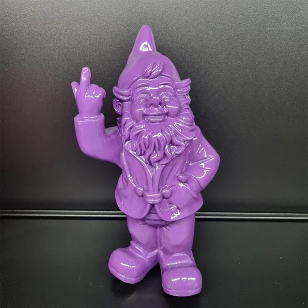 Stoobz kabouter 2 F*ck YOU 20 cm Paars