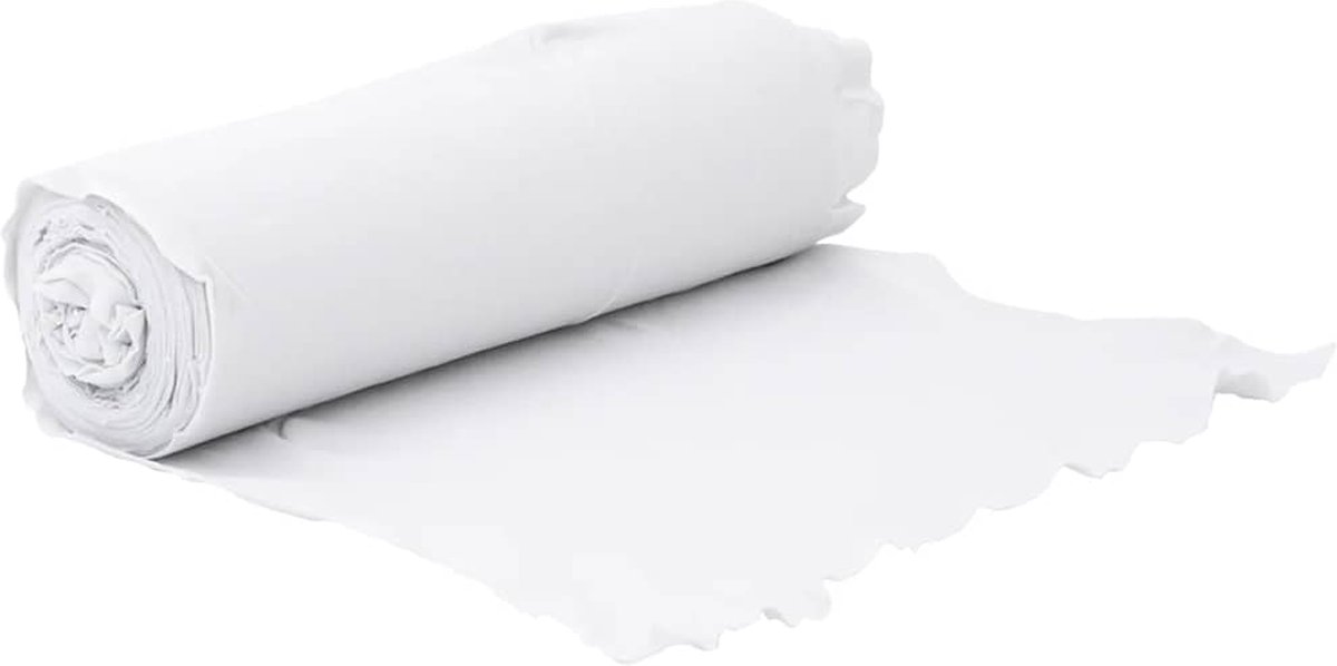 vidaXL - Geotextielmembraan - 1x50 - m - polyestervezel - wit
