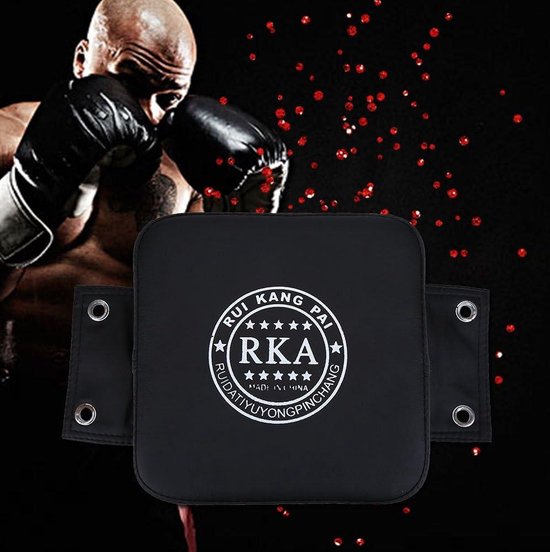 vechter fitness muur zandzak training vierkante focus doel Zachte pad voor boksen doel pad HERBRUIKBAAR verpakking