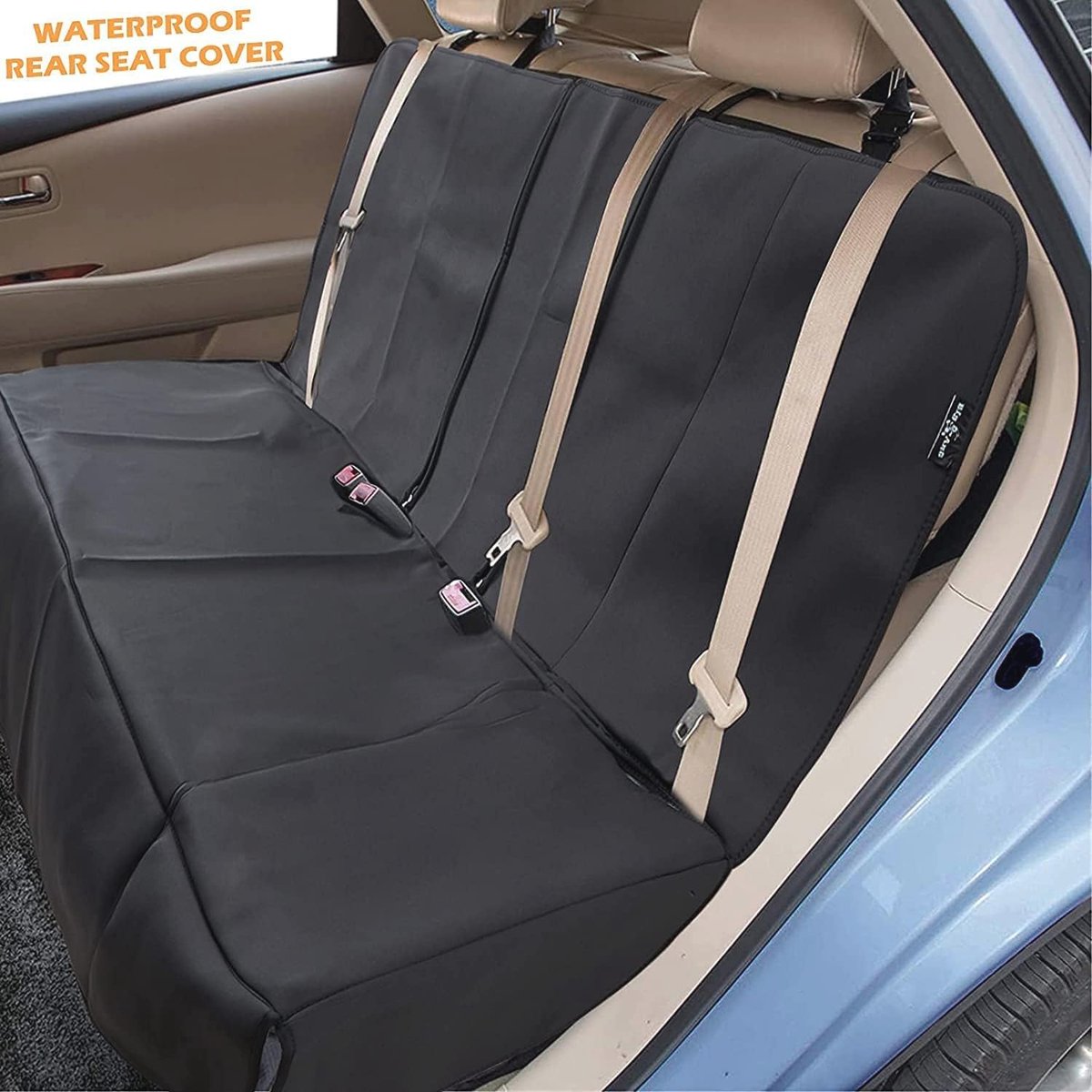 Image of Achterbankhoes voor Kinderen - Waterdichte Neopreen Autostoelbescherming - Antislip en Duurzaam
