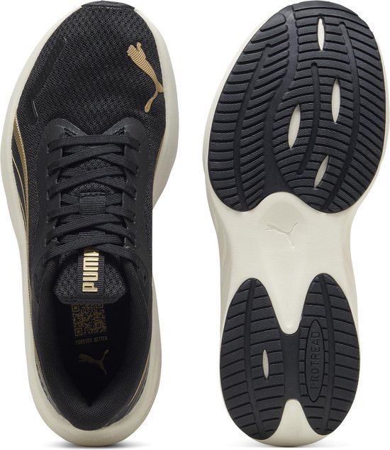 Chaussures de sport unisexes PUMA Pounce Lite - PUMA Gold- PUMA Black
