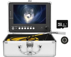 Inspectiecamera voor Riolering met 9-Inch Monitor en DVR-Functie