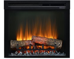 Dimplex XHD 23 Sfeerhaard Elektrisch - Elektrische haard voor inbouw - 1400 watt verwarming - Optiflame LED Vlameffect - Ventilatorkachel & thermostaat - Openhaard bedienbaar via afstandsbediening - 59.5cm