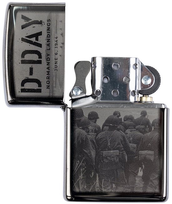 Zippo stormaansteker D-Day Normandy Landings - Levenslange