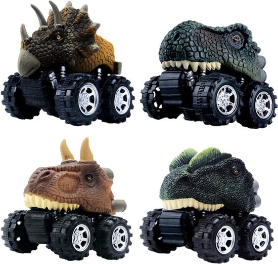 MKSS® Speelgoed 4 Jaar - Kinderspeelgoed Jongens - Speelgoedauto - Monster Trucks