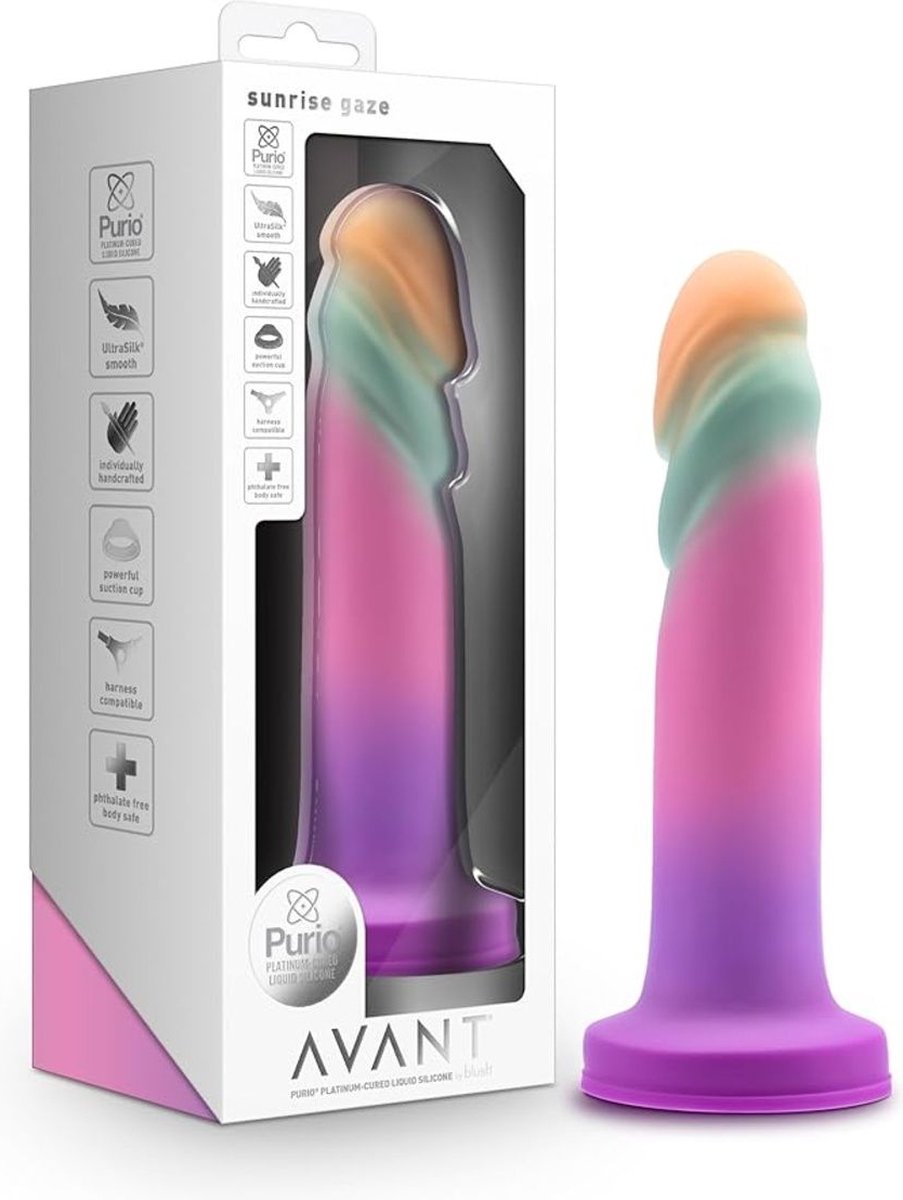 Goedkoopste Blush Novelties - Avant Sunrise Gaze Sherbet Dildo - Diverse kleuren