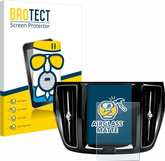 BROTECT - Screenprotector voor Volvo V60 Sensus Connect 2019-2020 - Folie Beschermfolie Beschermglas matte