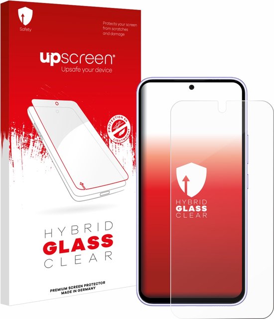upscreen - Protection d'écran pour Samsung Galaxy A54 5G Enterprise Edition - Film Film de protection Verre de protection transparent