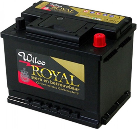 Wilco Royal Start accu 56077 - 12V 60 Ah - calcium accu - onderhoudsvrij