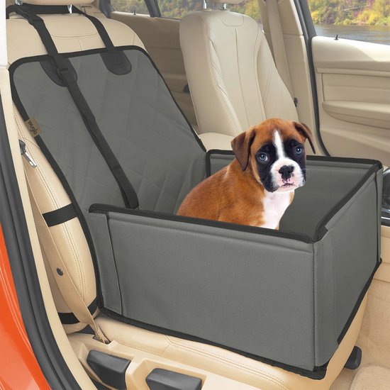 Hondenautostoel voor Kleine Honden – Verstelbare Bevestiging & Antisli