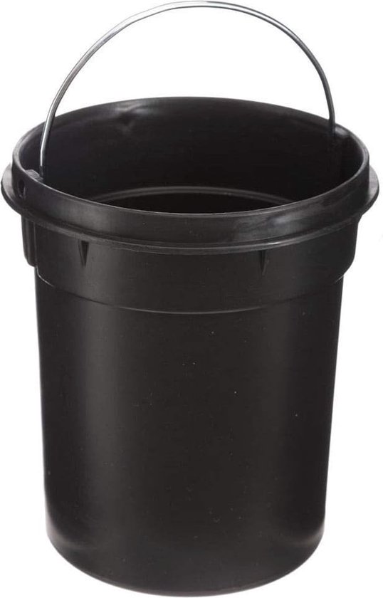 HMF Duurzame bio-afvalemmer keuken, geurdichte compostemmer met deksel, 3 liter, zwart HMF Duurzame bio-afvalemmer keuken, geurdichte compostemmer met deksel, 3 liter, zwart