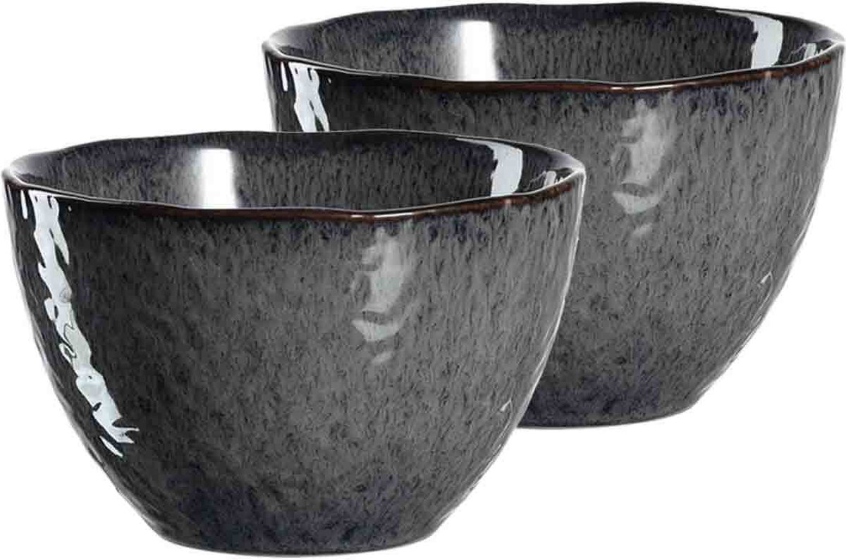 Keramikschalen Matera ø 15.3 cm Set van 2