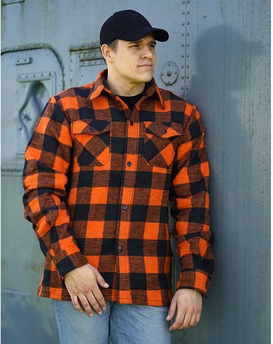 Chemise/veste de bûcheron Longhorn Canada orange