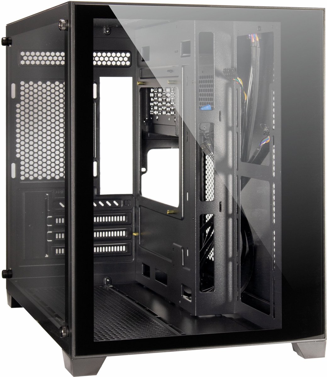 Inter-Tech C-501 Aspect Zwart