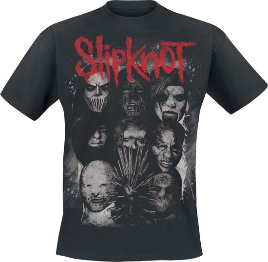 Slipknot T-Shirt We Are Not Your Kind Logo da Uomo in Nero
