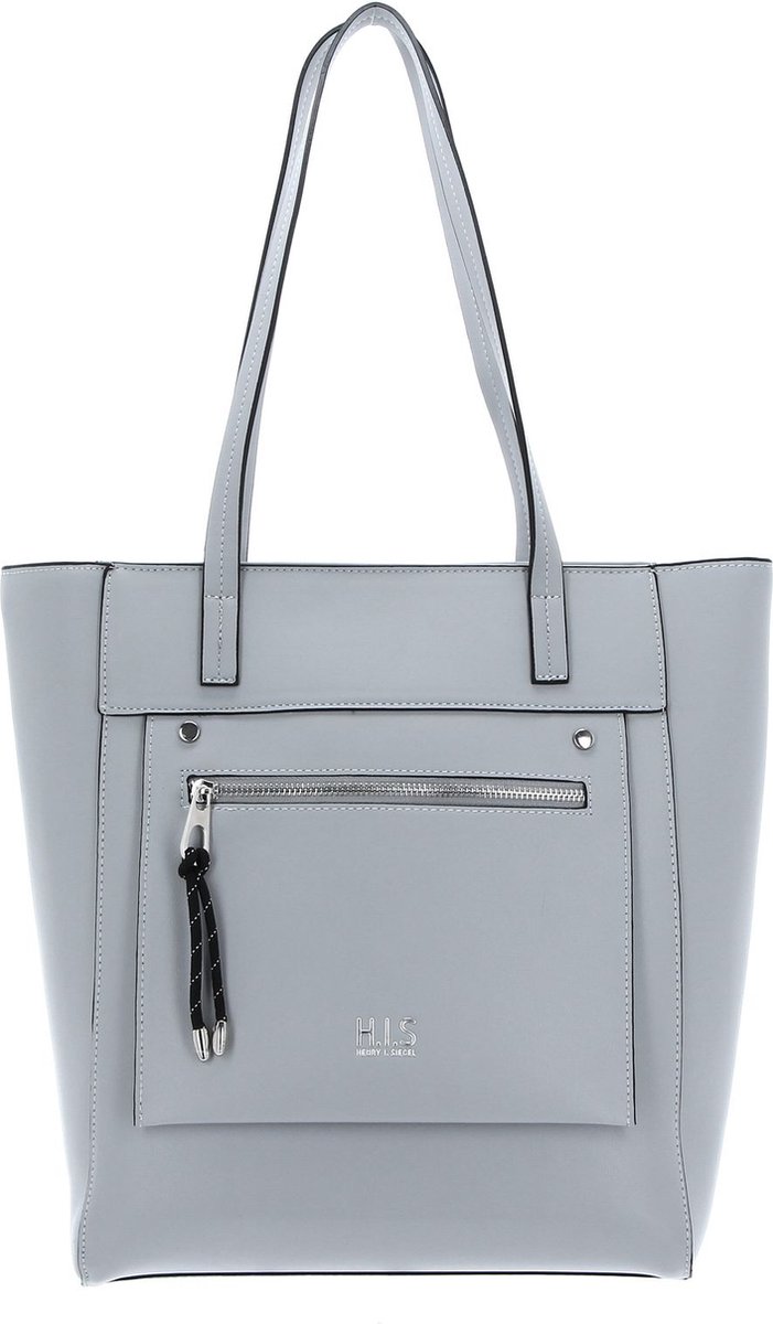 H.I.S Schoudertas Shopper Grey Grijs