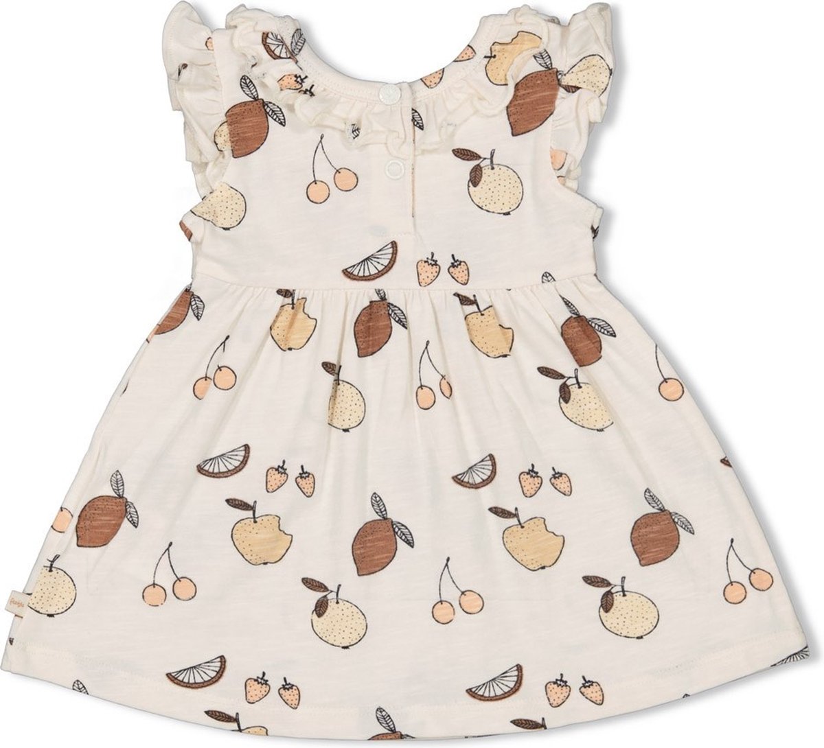 Feetje meisjes Jurk AOP Offwhite - Cutie Fruity