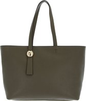 FURLA Leren Schoudertas Shopper Sfera Tote Bag Sage Olijfgroen