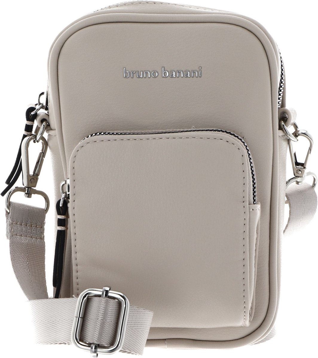 bruno banani Telefoontasje Schoudertas Phonecase Cream White Crème