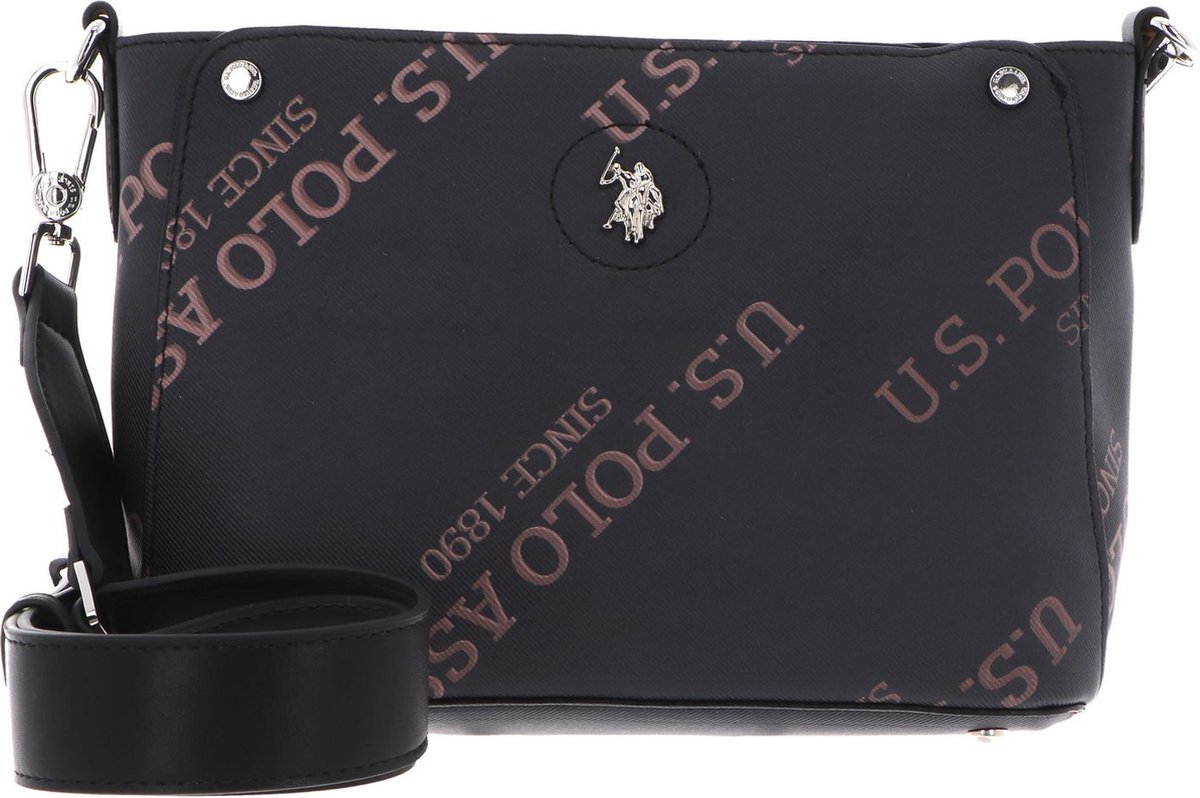 U.S. POLO ASSN. Schoudertas Green Country Crossbody Black Zwart