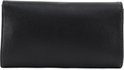 Zwarte Valentino Bags clutch, achterkant.