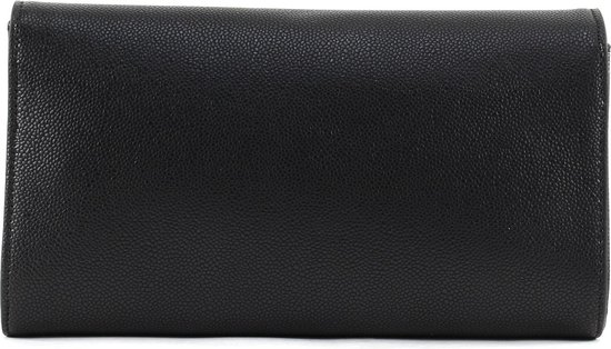 Zwarte Valentino Bags clutch, achterkant.