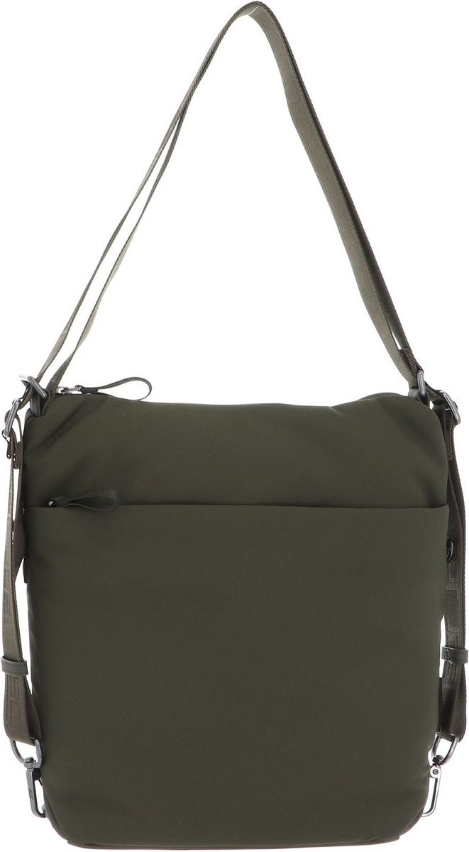 JOST Schoudertas Rugzak Falun 2-Way-Bag Olive Olijfgroen