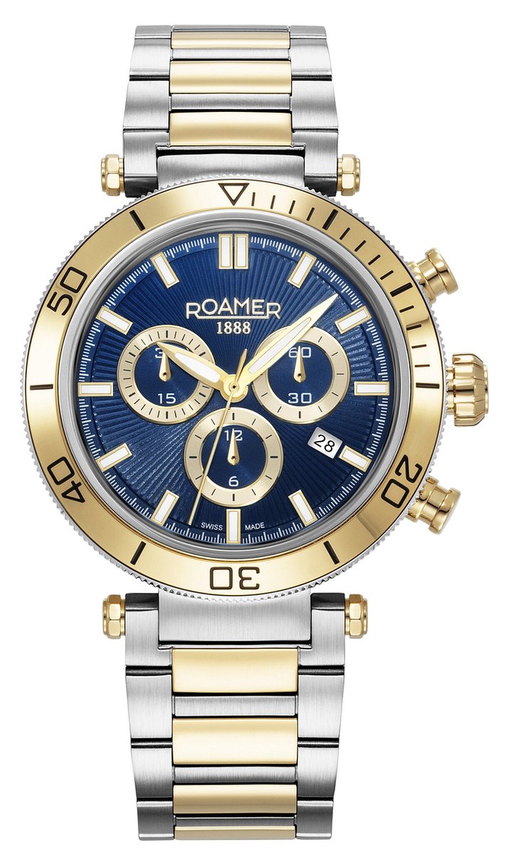 Roamer Toscana 994837 47 45 20 chronograaf horloge 43 mm