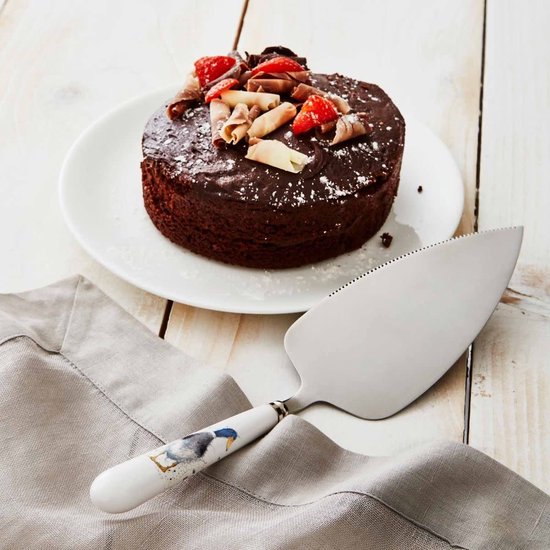 Alessi Caccia taartschep 27 cm rvs glans | Oldenhof