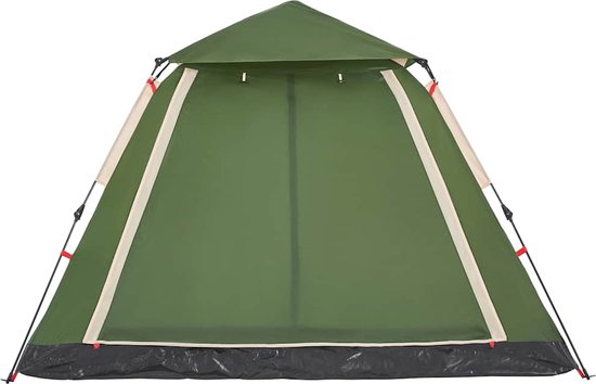 vidaXL - Koepeltent - 5-persoons - snelontgrendeling - groen van Vidaxl — afbeelding 5