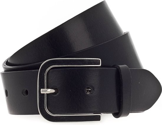 Vanzetti Cuir Ceinture 35mm Leather Belt W65 Black Noir