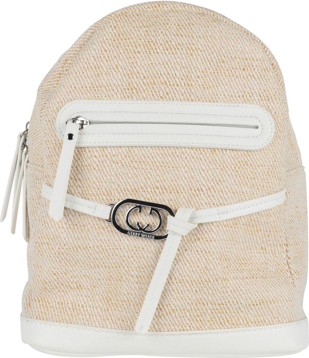 GERRY WEBER Vrije tijd rugzak Summer Walk Backpack SVZ Yellow Beige
