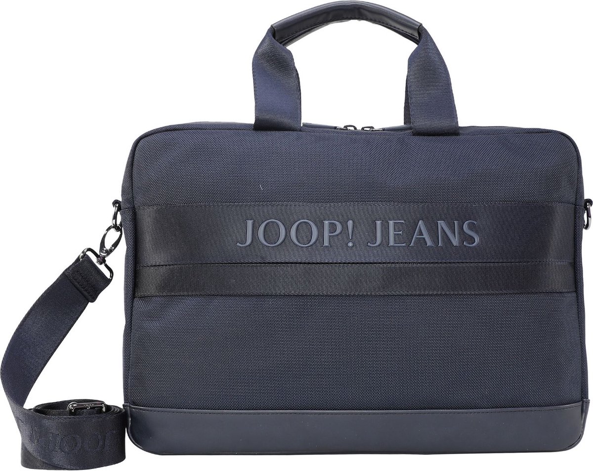 JOOP! Laptoptas met laptopvak Modica Pandion Briefbag Darkblue Donkerblauw